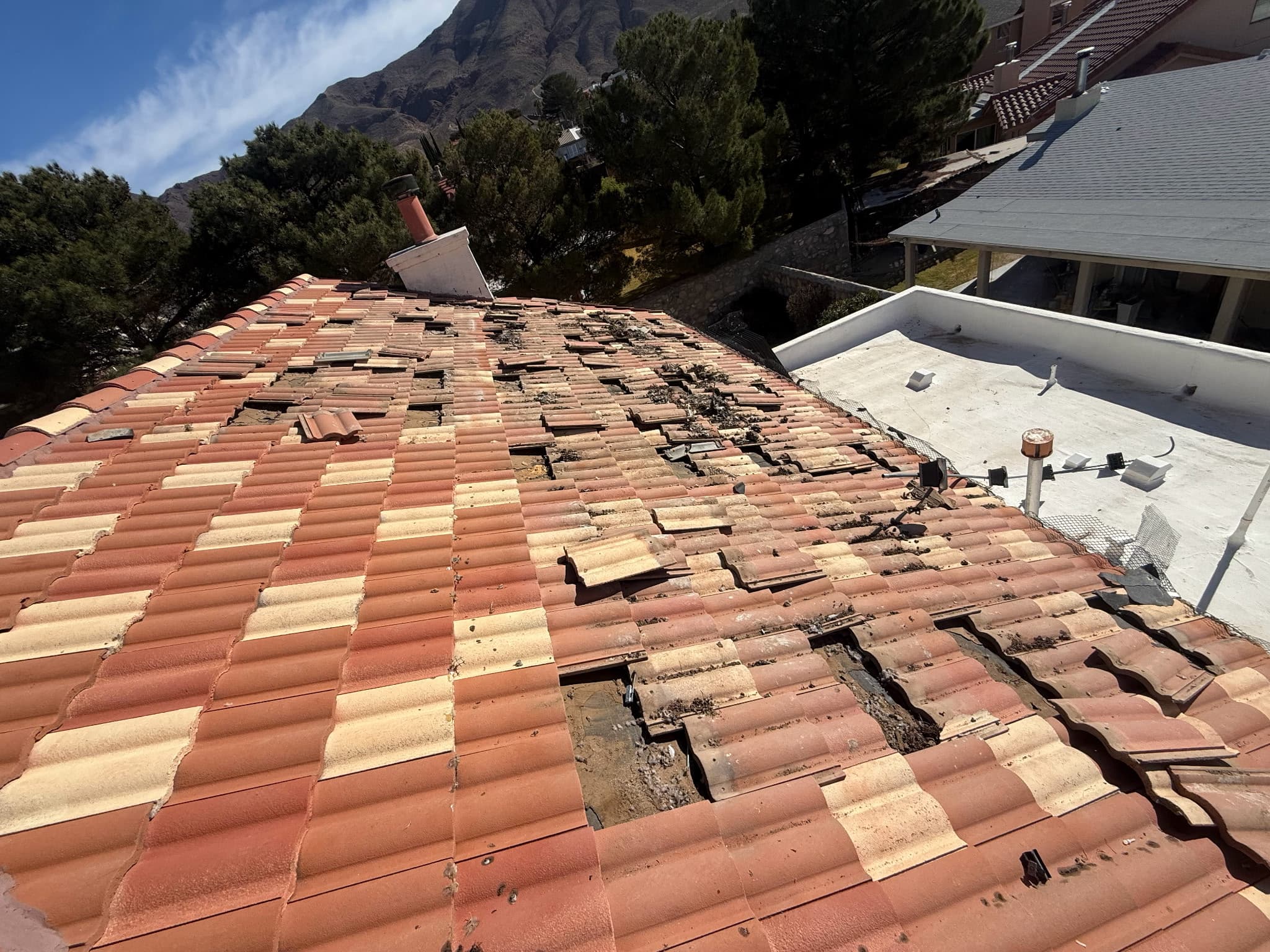 Before: Full Roof Replacement in Glen Saint Mary, FL